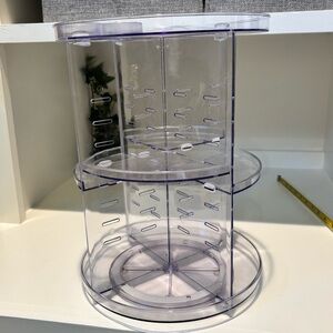Makeup Organizer 360° Rotating Perfume Bathroom Storage Cosmetics Display Stand